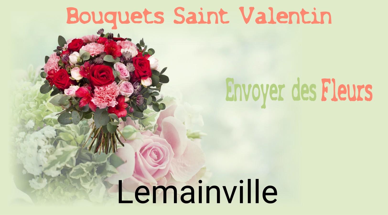 Roses de Saint-Valentin livrées à Lemainville